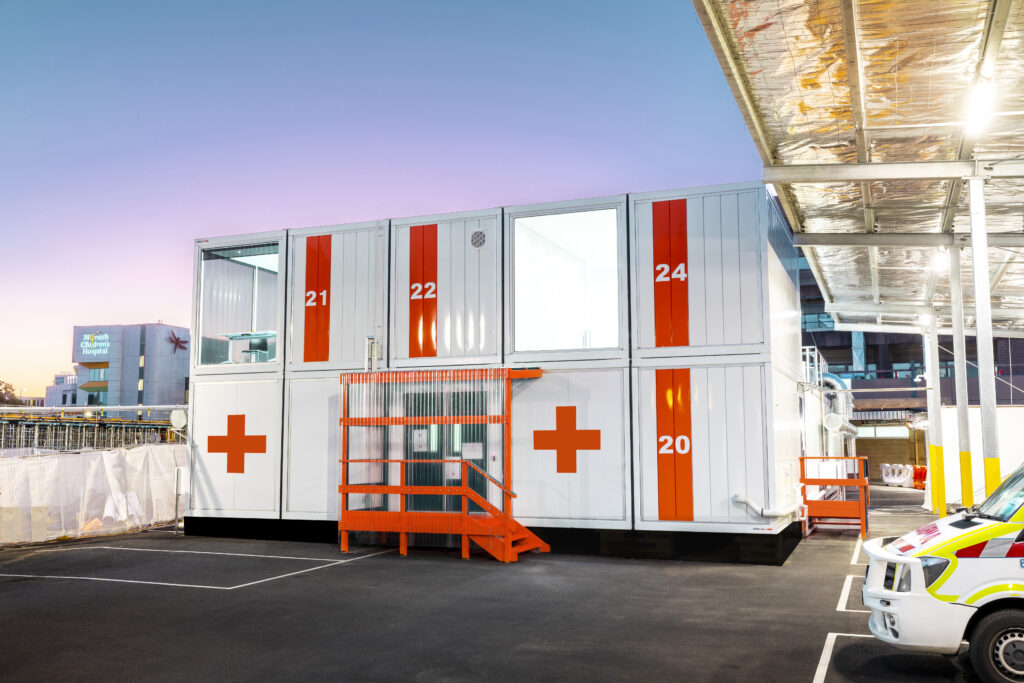 Monash Health RESUS Facility setup by Spacecube