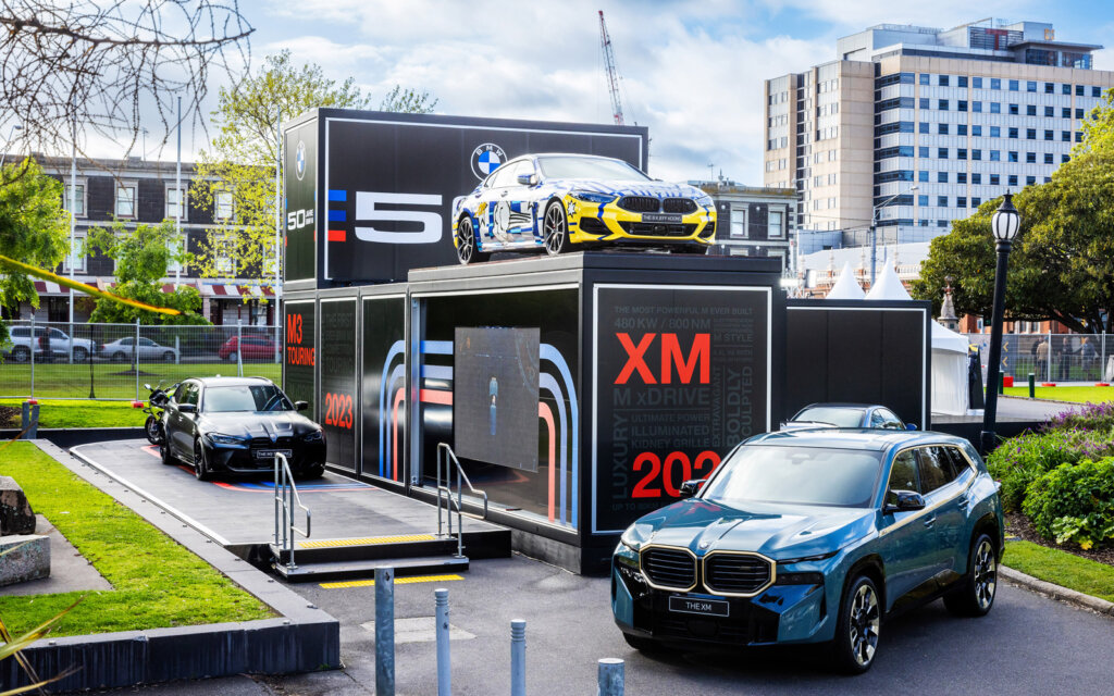 BMW - Spacecube Modular Temporary Structures