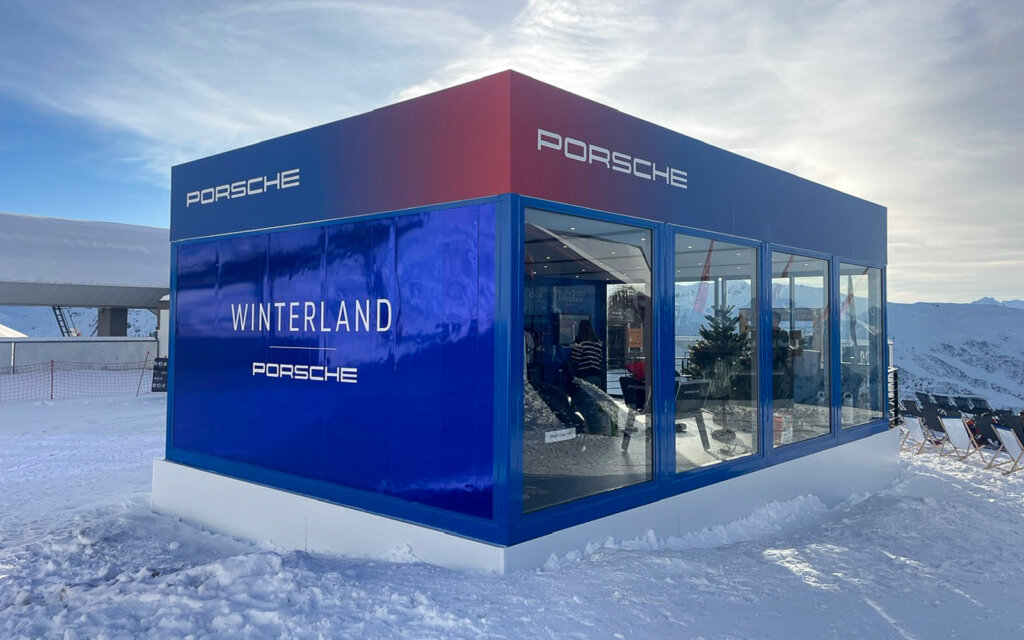 Porsche France - Spacecube Modular Temporary Structures