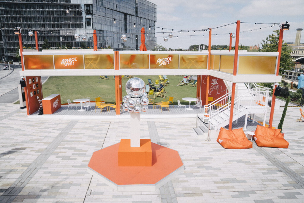 Aperol - Spacecube Modular Temporary Structure