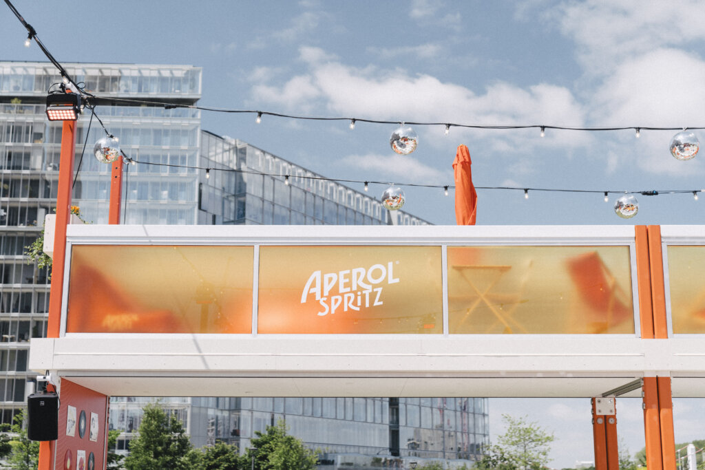 Aperol - Spacecube Modular Temporary Structure