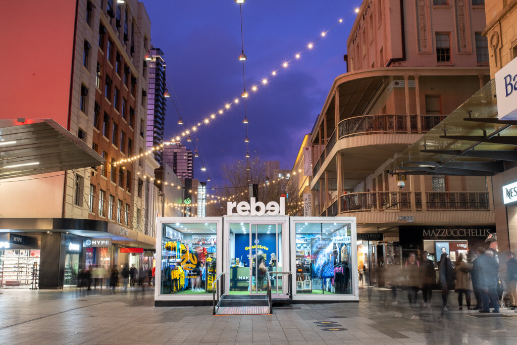 Rebel Sport Brisbane Spacecube