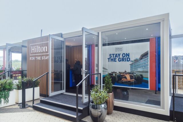 Check in for your stay at the Hilton Garden Inn Silverstone! 🛎️ SPACECUBE provided @weare3fold with two modular cubes, joined end to end to create two separate reception desks, one for Hilton and one for Red Bull, at the Hilton Garden Inn Silverstone. Located at @silverstonecircuit for the 2024 F1 British Grand Prix 🏁
 
Reconfigurable + Relocatable + Reusable Modular Structures
www.spacecube.com
#F1 #Formula1 #BritishGP #BrandActivation #ModularSturctures