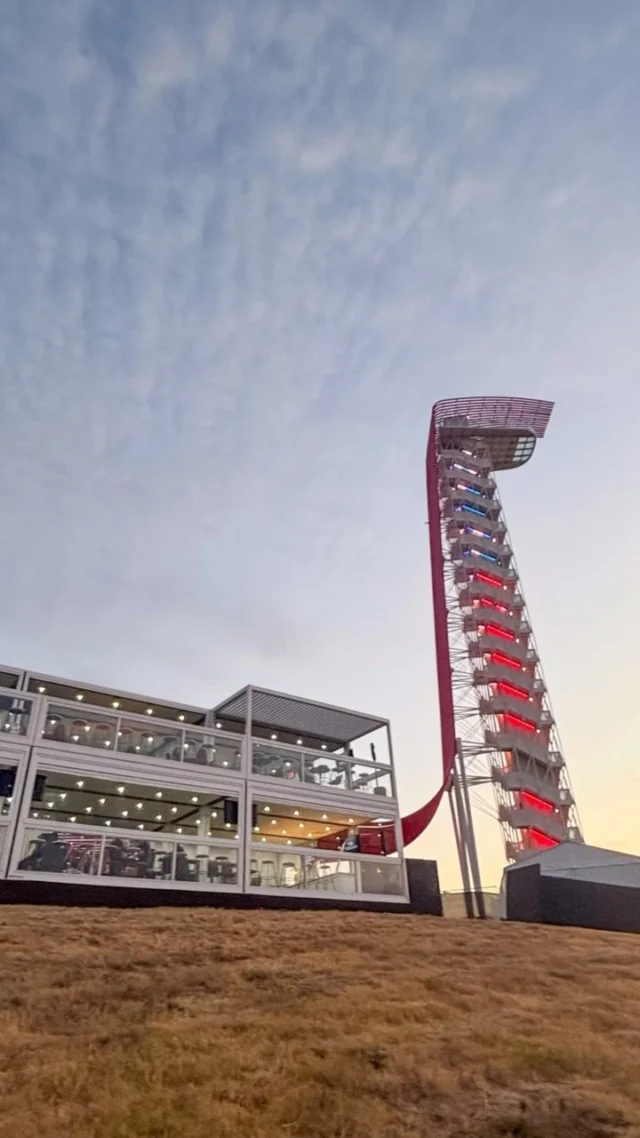 Take a walk through Tower Junction with us pre race day at the @f1 US Grand Prix, trackside for @cota_official in Texas 🏁 A multi-level modular hospitality structure built using the SPACECUBE Build System 🏗️ 
Scalable + Sustainable + Simpler
www.spacecube.com
#F1 #COTA #USA #ModularBuilding #NotOrdinary