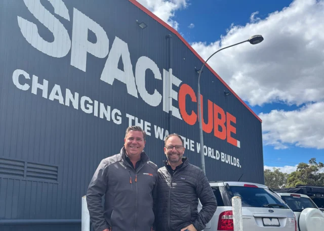 SPACECUBE Launches in North America via Strategic Partnership with InProduction 🇺🇸 

We’re proud to announce SPACECUBE’s official expansion into the United States, through a major new licensing partnership with event infrastructure leader @inproevents This agreement marks a defining moment in SPACECUBE’s global journey. With InProduction now our exclusive U.S. licensee, the genuine Spacecube Build System will power premium, modular event structures across North America—from high-performance sporting environments to standout brand activations and hospitality builds. 

As always, our focus remains on delivering smarter, faster, and more sustainable modular solutions.
•  Already used at global icons like the Formula 1 Grand Prix, the Australian Open, and the Melbourne Cup.
•  Now available across the U.S., Canada, and Mexico via InProduction. 
•  Backed by over 135 projects delivered worldwide in the past 12 months.

It’s a proud day for Melbourne innovation. More to come. 
www.spacecube.com

#Spacecube #InProduction #ModularInfrastructure #EventsIndustry #SustainableDesign #BuildSmarter 

📷 Mark Davies (CEO - Spacecube) & Jason Tedrow (CEO - InProduction)
