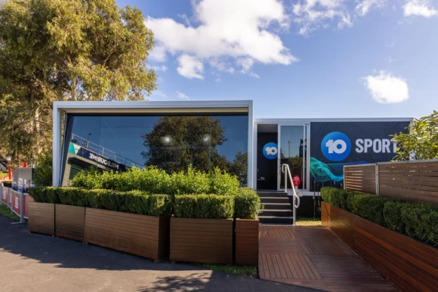 Discover how SPACECUBE’s modular system empowers world-class broadcast studios - no matter the scale or location. Our adaptable and relocatable studios support projects from 15sqm to expansive 3,500+sqm international facilities.

Some of the pictured examples provide you with a glimpse of the "behind the camera" space. SPACECUBE's Build System and Operational team can bring the permanent world requirements to modular temporary builds, enabling live broadcasting in remote locations.

Scalable. Sustainable. Simpler.
#Broadcasting #ModularStructures #SpacecubeSolutions