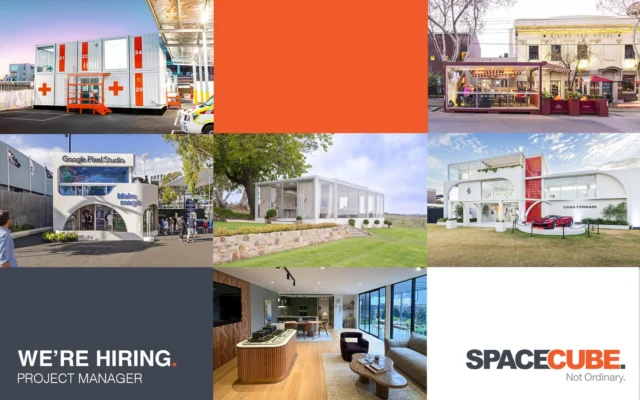 We’re Hiring! Project Manager – Melbourne

Are you ready to take on extraordinary projects that are reshaping the way the world builds? 🏗️🌏

SPACECUBE is at the forefront of modular innovation – delivering a premium, reusable, and fully reconfigurable building system for large-scale events, brand activations and hospitality, through to healthcare, commercial projects and beyond!

As a Project Manager in our dynamic Project Delivery team, you’ll lead projects across diverse industries – from epic events to critical infrastructure. This role is perfect for someone who thrives in a fast-paced, ever-changing environment, loves problem-solving, and isn’t afraid to roll up their sleeves 💪 

If you’re driven, adaptable, and ready to make an impact on projects across Australia, we’d love to hear from you! careers@spacecube.com

Scalable. Sustainable. Simpler.
www.spacecube.com
#ProjectManager #Hiring #Melbourne #ModularStructures