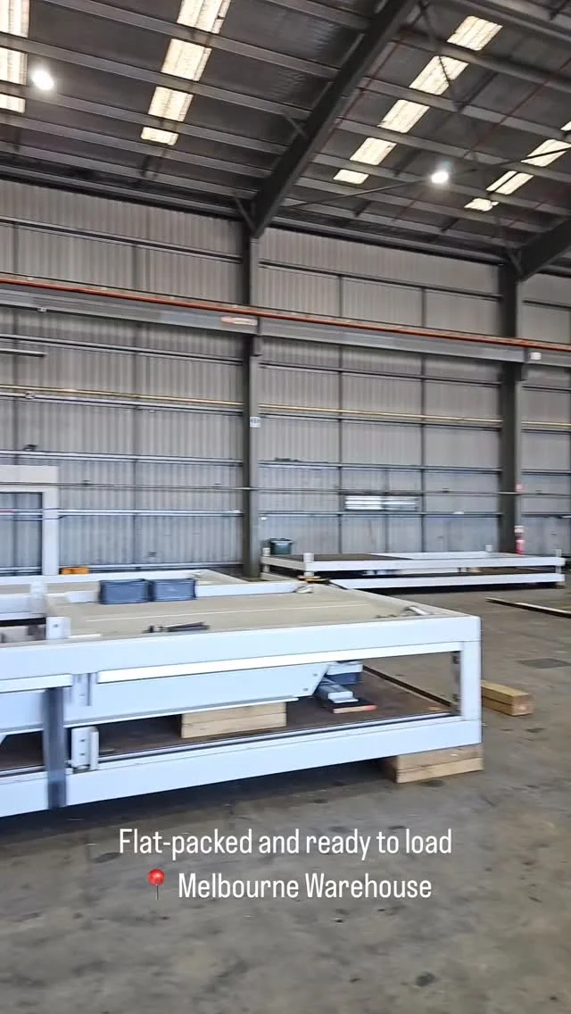 Last week we farewelled 1933sqm of SPACECUBE stock from the Melbourne warehouse. Flat-packed and loaded on to trucks bound for a large project in NSW, Australia. This is an incredibly exciting build and we can’t wait to see it arrive and installed in a pretty special Sydney location 🚚🏗️
#SpacecubeAU #Warehouse #Logistics #ModularBuildingSystem