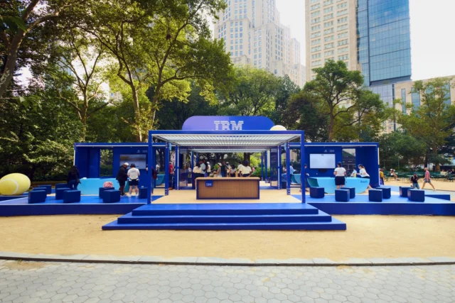 An exciting moment from Madison Square Park, New York where the U.S. Open experience went beyond the court 🎾 IBM created an immersive fan activation with the AI Sports Club, inviting visitors to challenge friends in dynamic, AI-powered ping-pong matches—complete with real-time playful visuals from their live game data. 

Huge thanks to the incredible teams at @gpjexperiencemarketing and our U.S. partner @inproevents for bringing this vision to life and including SPACECUBE. We're proud to see the SPACECUBE Build System showcased right in the heart of NYC!
#IBM #BrandActivation #NewYork #ModularStructures