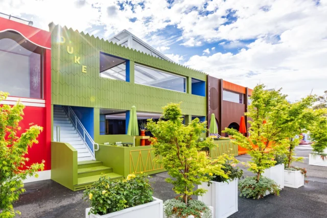 Today is Oaks Day, one of the most stylish and vibrant events of the Melbourne Cup Carnival, and what could compliment it more than the @flemingtonvrc Private Hospitality Suites. Duke, Earnest and Ziggy, side by side and beautifully fit out by @mothdesign and @danneventhire 

All these multi-level modular structures were built using the SPACECUBE Build System, which were constructed in a terrace style, which meant each facility benefited from the use of SPACECUBE's Clearspan roof, to open up the second level spaces and let in lots of natural light 🌤️ 

A fantastic example of how each build can be completely customised to suit your brand personality or event!

#MelbCupCarnival #LoveCupWeek #ModularStructures #NotOrdinary