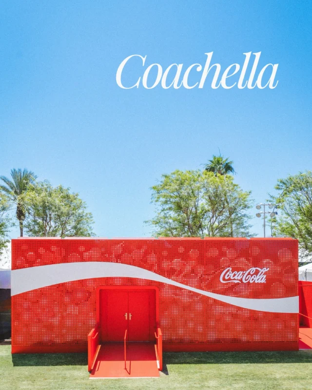 Coca-Cola at Coachella! Creative direction by @wearecrownandconquer, delivered by our U.S partners @inproevents and fit out by @fcwltd, this brand experience structure showcases the power of the SPACECUBE Build System®. Trusted by big brands globally, this marks an incredible milestone in SPACECUBE’s 14 year journey. Bring on the weekend! ♥️ @coachella 

Scalable. Sustainable. Simpler.
#Coachella #CocaCola #ModularStructures #NotOrdinary