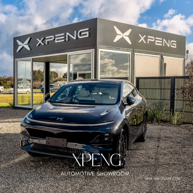 A new home for XPENG in the Waikato, New Zealand. 

SPACECUBE NZ partner @eventbasenz built this custom automotive showroom for @tmccarshamilton, creating a dedicated space for one of the newest automotive brands to arrive in New Zealand. 

Customised for @xpengnz from the layout and finishes through to the details that bring the brand into the space.  The result - a purpose-built showroom to showcase the G6 electric SUV and X9 seven-seat electric MPV. 

A great example of utilising SPACECUBE's modular system to create a premium and durable semi-permanent space.

Scalable. Sustainable. Simpler.

#Automotive #Showroom #XPENG #ModularStructures